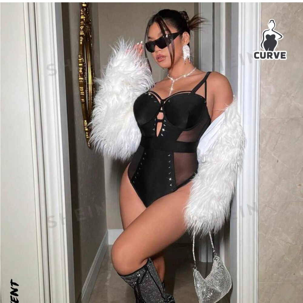 SHEIN curve bathing suit